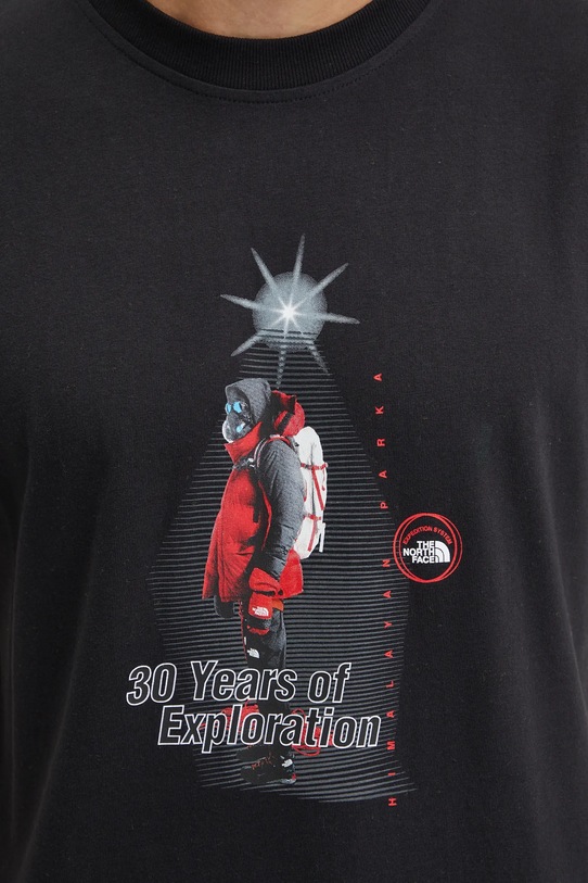 Βαμβακερό μπλουζάκι The North Face TNF x 30th Years HMLYN NF0A84GSOBQ1 μαύρο