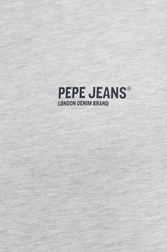 Хлопковая футболка Pepe Jeans SAM TEE серый PM509433