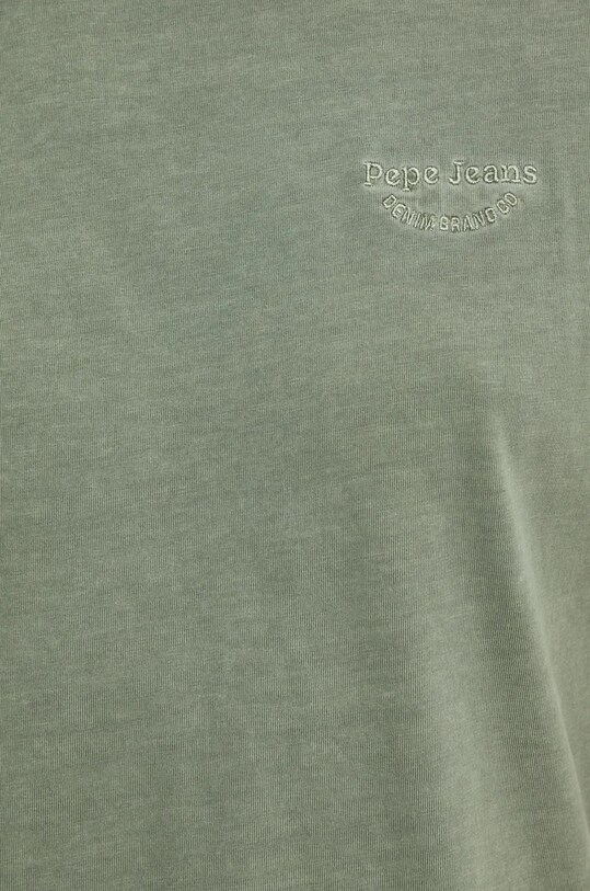 Хлопковая футболка Pepe Jeans ARIS PM509630 зелёный