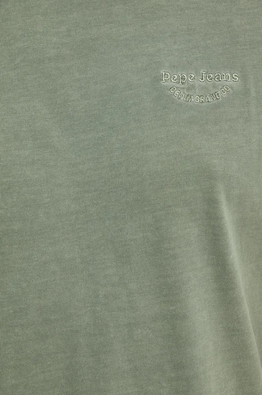 Pepe Jeans t-shirt bawełniany ARIS PM509630 zielony