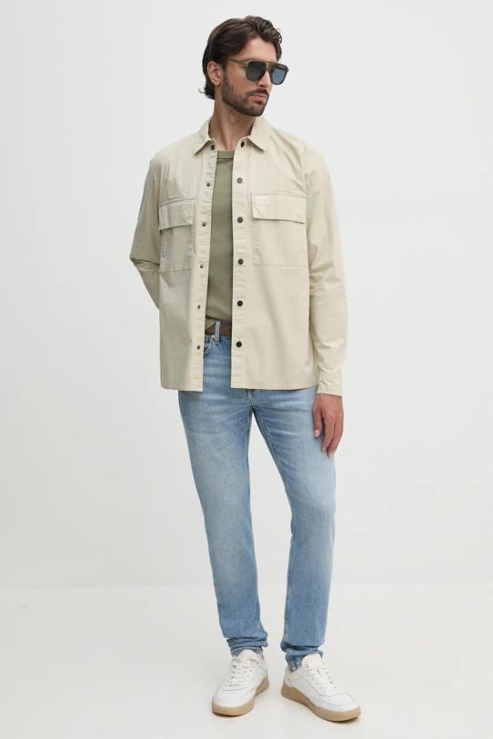 Хлопковая футболка Pepe Jeans ASTONE PM509646 зелёный AW24