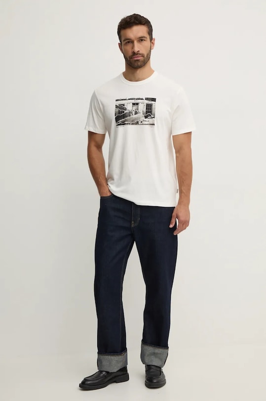 Tričko Pepe Jeans ARNEY PM509647 biela AW24