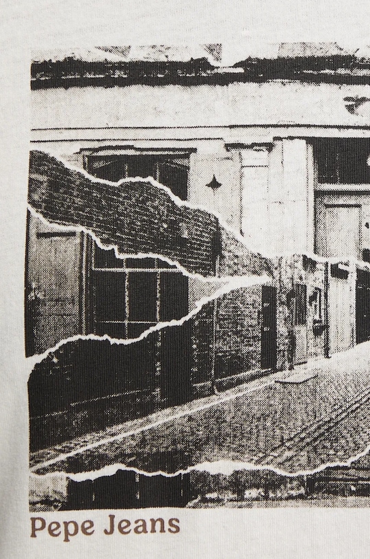 Tričko Pepe Jeans ARNEY PM509647 biela