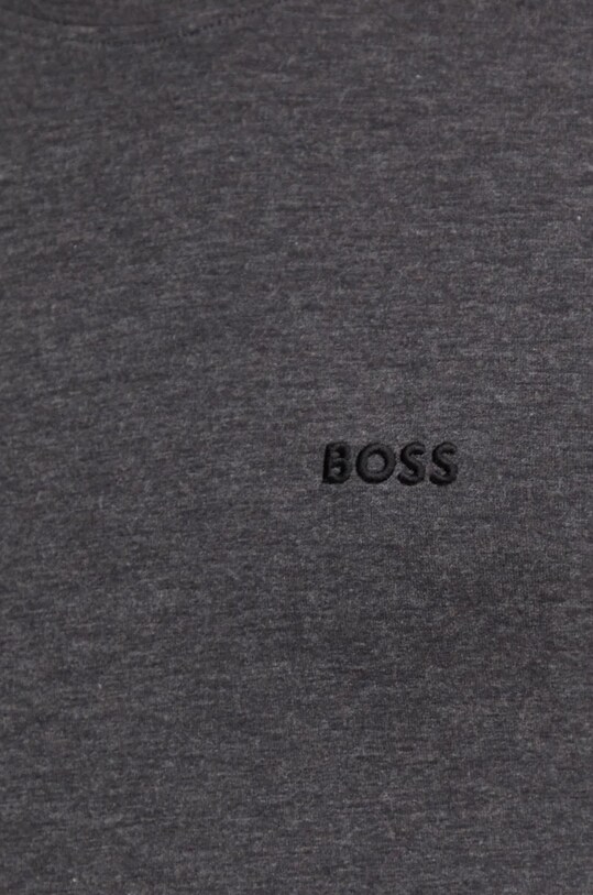 Футболка з домішкою вовни BOSS сірий 50523879