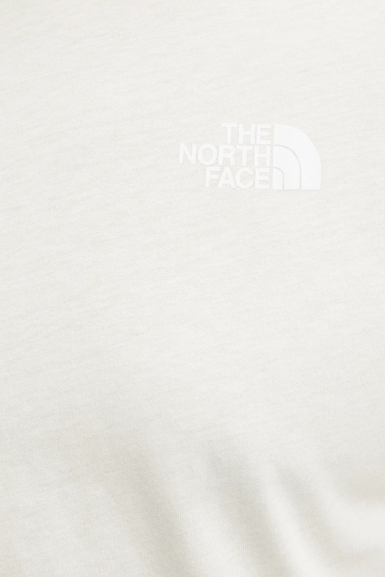 Bavlněné tričko The North Face Redbox NF0A87NP9IX1 béžová