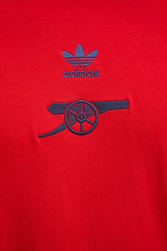 Памучна тениска adidas Originals Arsenal FC IS6502 червен