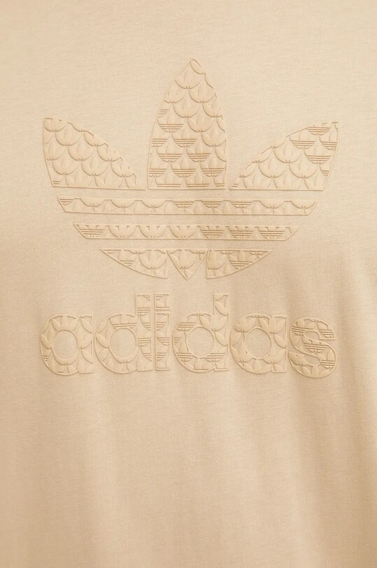 adidas Originals tricou din bumbac IX6747 bej