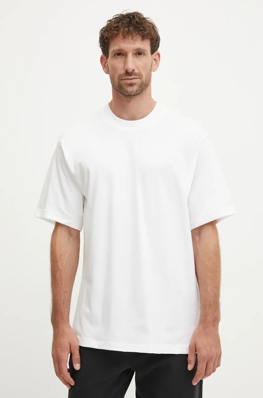 Tričko adidas Originals kulatý bílá IY2252