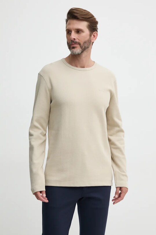 Longsleeve Boss Orange άλλο μπεζ 50520725