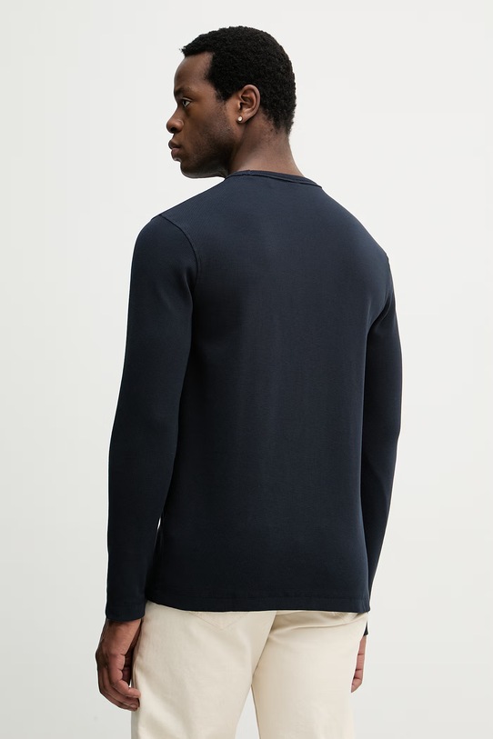 Oblačila Majica z dolgimi rokavi BOSS Orange 50520725 mornarsko modra