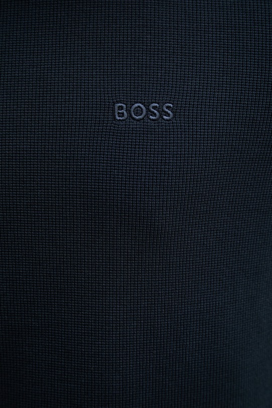 Majica z dolgimi rokavi BOSS Orange 50520725 mornarsko modra