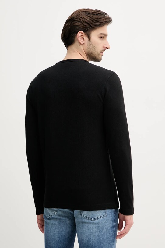 Îmbrăcăminte BOSS Orange longsleeve 50520725 negru