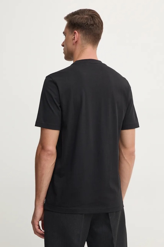 Oblečení Bavlněné tričko Boss Orange 50528190 černá