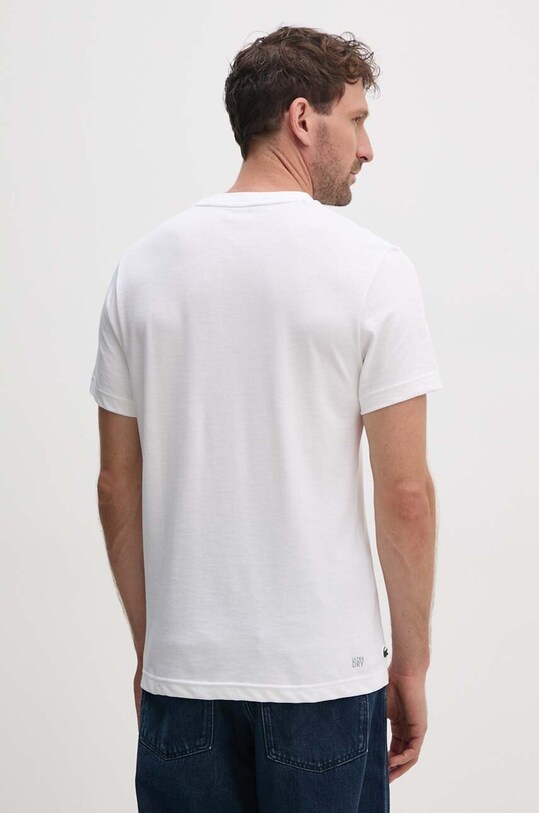 Îmbrăcăminte Lacoste tricou TH2508 bej