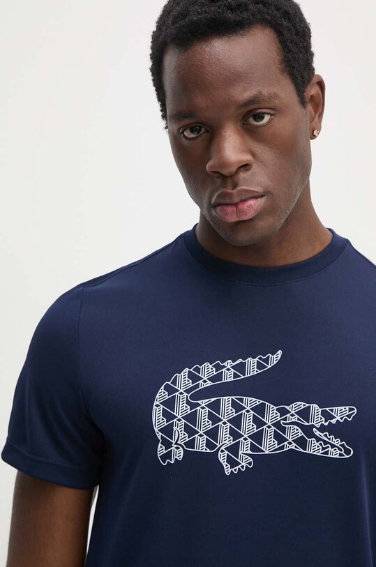Lacoste t-shirt granatowy TH2623