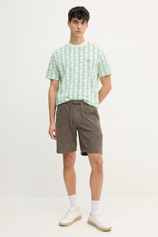 Tričko Lacoste TH2831 zelená SS25