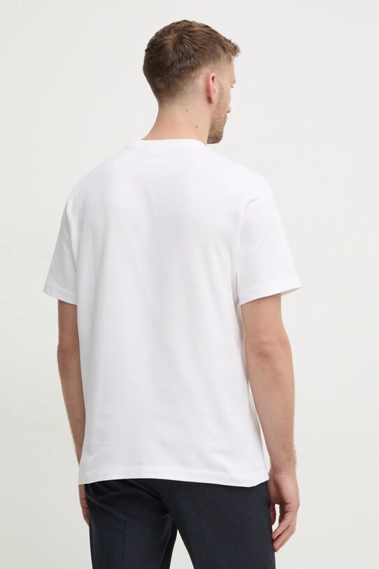 Lacoste tricou din bumbac TH2861 alb AW24