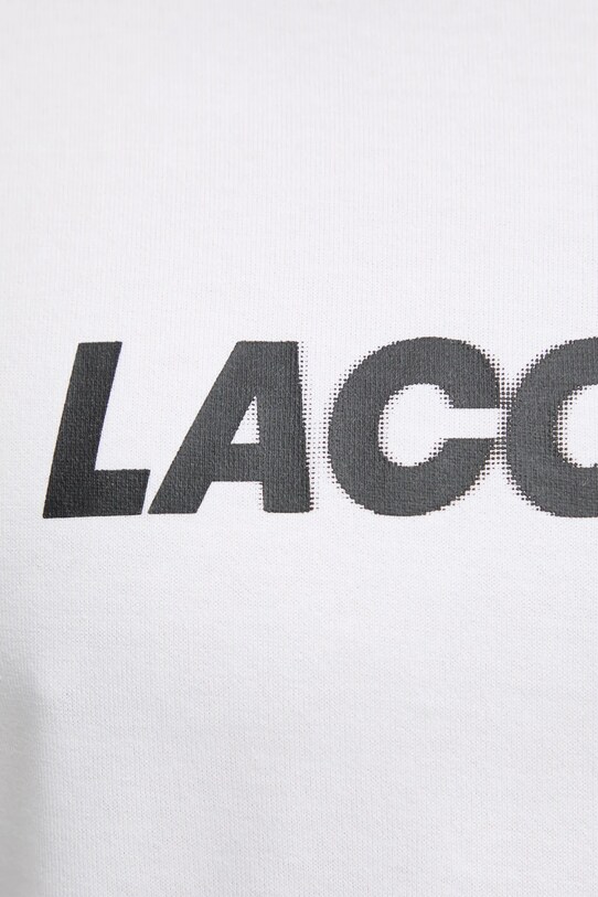 Lacoste tricou din bumbac alb TH2861