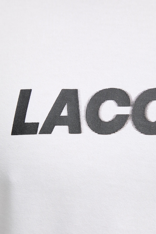 Bavlnené tričko Lacoste biela TH2861