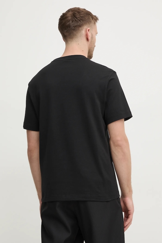 Odzież Lacoste t-shirt bawełniany TH2861 czarny
