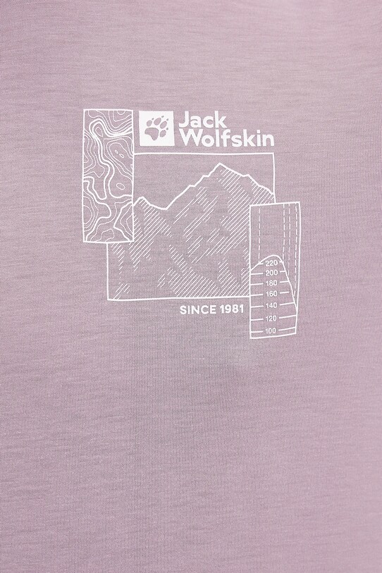 Спортивная футболка Jack Wolfskin Vonnan A62314 розовый
