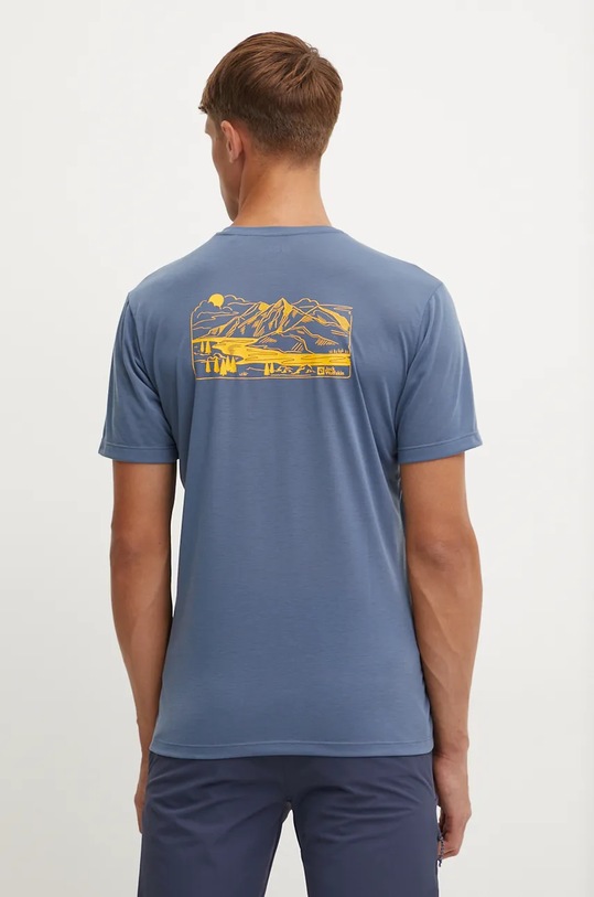 Odjeća Sportska majica kratkih rukava Jack Wolfskin Vonnan A62314 plava