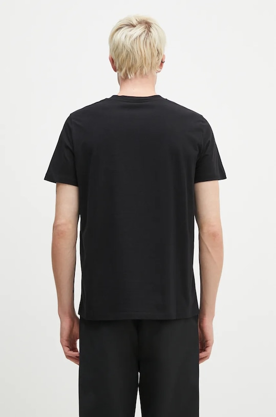 Odzież A.P.C. t-shirt bawełniany Standard Item Gots COHBO.M26404.TZC czarny