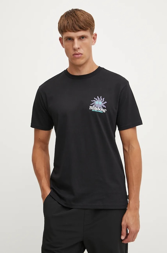 Billabong tricou Up Rise print negru ABYZT02473