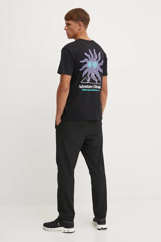 Billabong tricou Up Rise ABYZT02473 negru AW24
