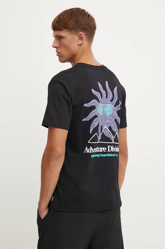Îmbrăcăminte Billabong tricou Up Rise ABYZT02473 negru