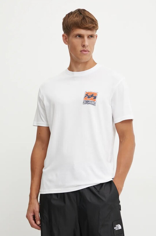 Billabong tricou Stamp print alb EBYZT00145