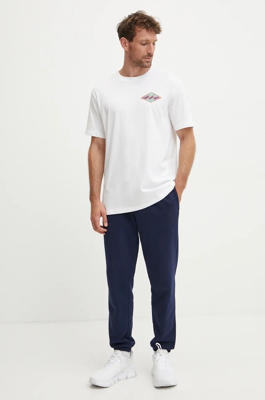 Bavlněné tričko Billabong Crayon Wave ABYZT02443 bílá AW24