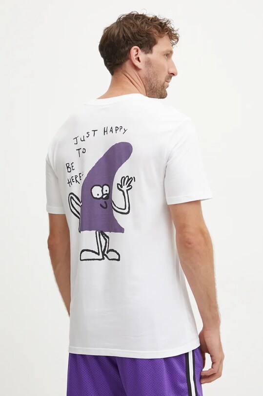 Billabong tricou din bumbac Funghi Pocket alb ABYZT02486