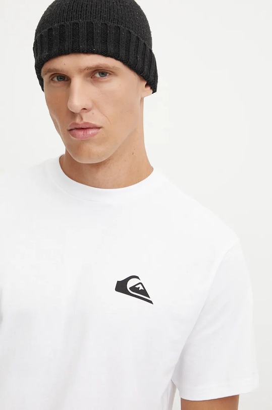 Tričko Quiksilver QS Logo Dna bílá AQYZT09600