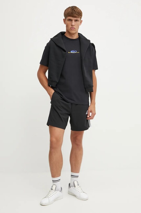 Tričko Quiksilver Thermal Logo Mer AQYZT09916 černá AW24