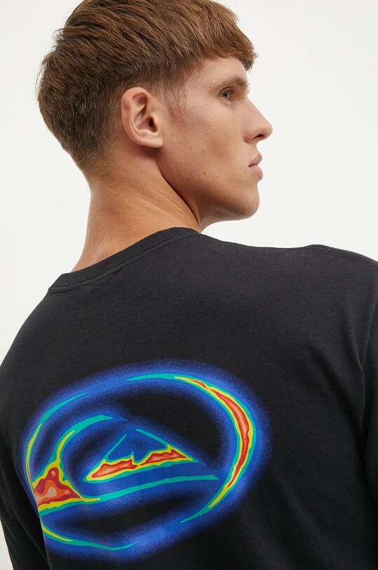 Tričko Quiksilver Thermal Logo Mer černá AQYZT09916