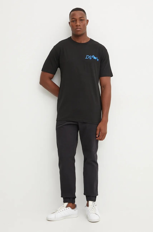 Бавовняна футболка DC Transfer ADYZT05411 чорний AW24