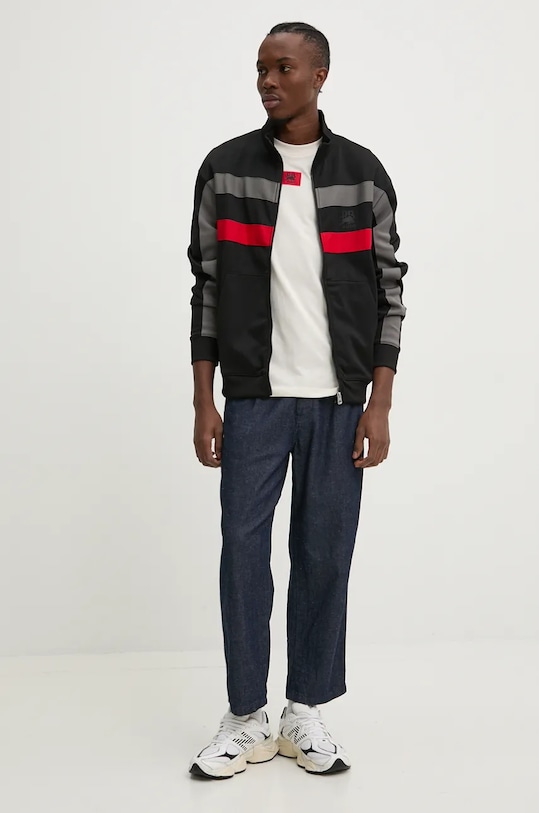 Bavlněné tričko HUGO x RACING BULLS 50530039 béžová AW24