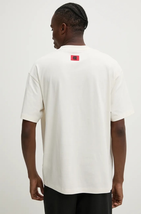 Oblečení Bavlněné tričko HUGO x RACING BULLS 50530069 béžová