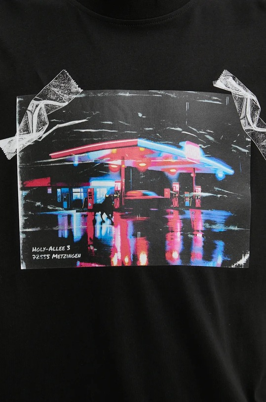 Pamučna majica HUGO x RACING BULLS 50530069 crna