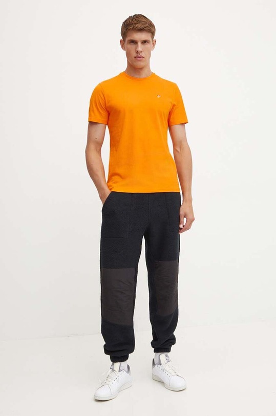 Napapijri tricou din bumbac Salis SS Sum NP0A4H8DA671 portocaliu AW24