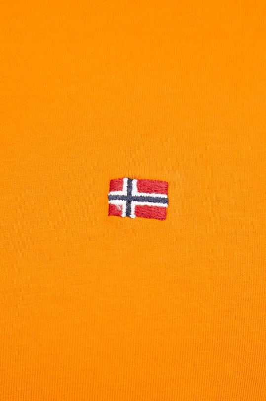 Napapijri tricou din bumbac Salis SS Sum NP0A4H8DA671 portocaliu