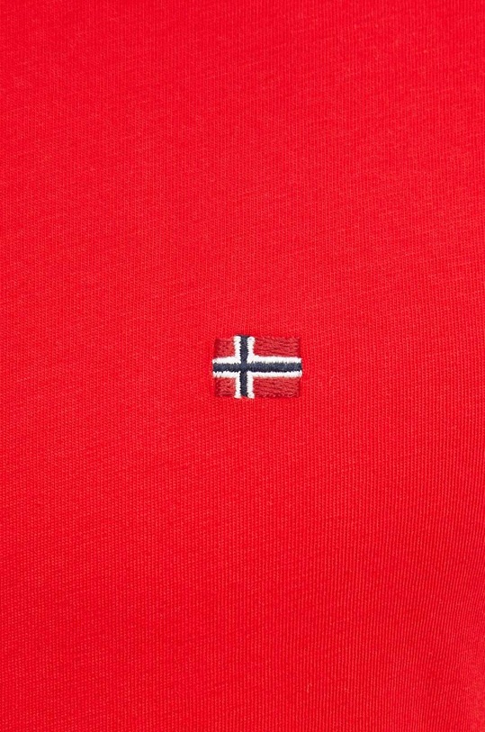 Napapijri tricou din bumbac Salis SS Sum NP0A4H8DR061 rosu