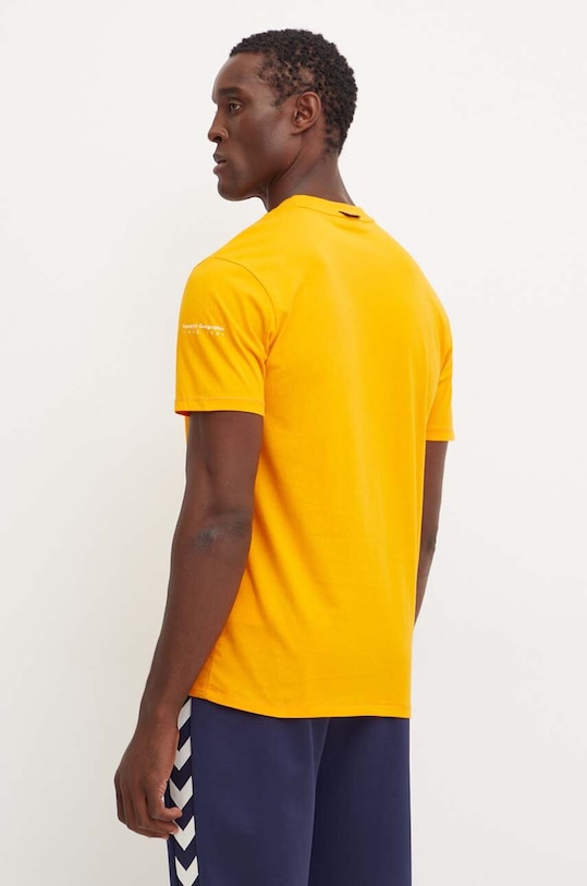 Bavlněné tričko Napapijri S-Badge NP0A4I3NA671 oranžová AW24