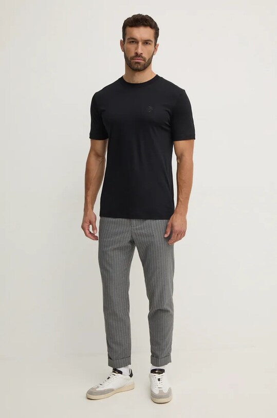 BOSS tricou 50527666 negru AW24