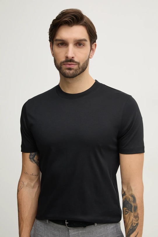 BOSS tricou din bumbac negru 50523931