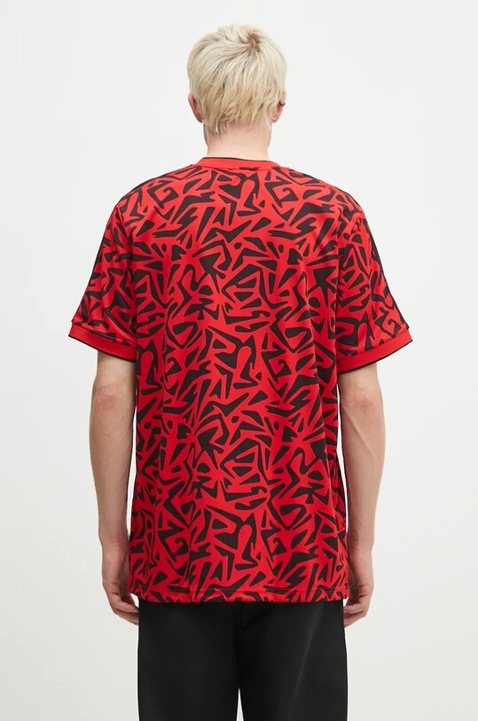 Abbigliamento adidas Originals t-shirt AOP Jersey IZ4833 rosso