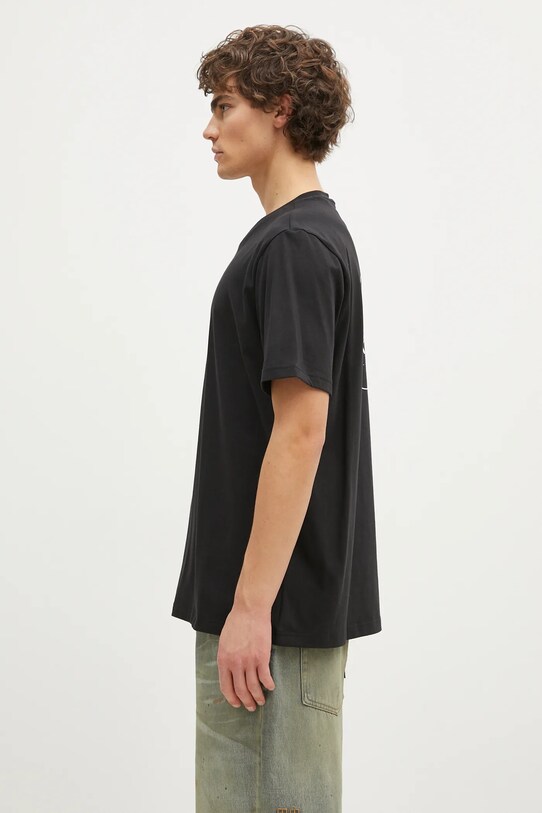 adidas tricou din bumbac Juventus x NASA Tee JE3133 negru AW24