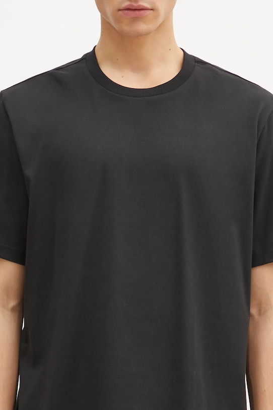 adidas t-shirt bawełniany Juventus x NASA Tee czarny JE3133