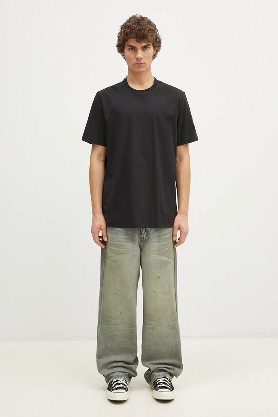 adidas tricou din bumbac Juventus x NASA Tee JE3133 negru